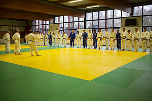 Entraînement de judo au Creps de Strasbourg. © Catherine Schröder / Unistra