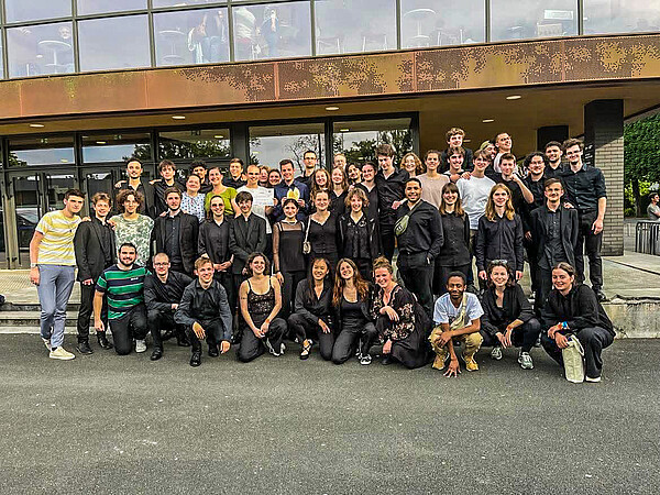 Les membres de l'Orchestre présents pour le championnat. © DR