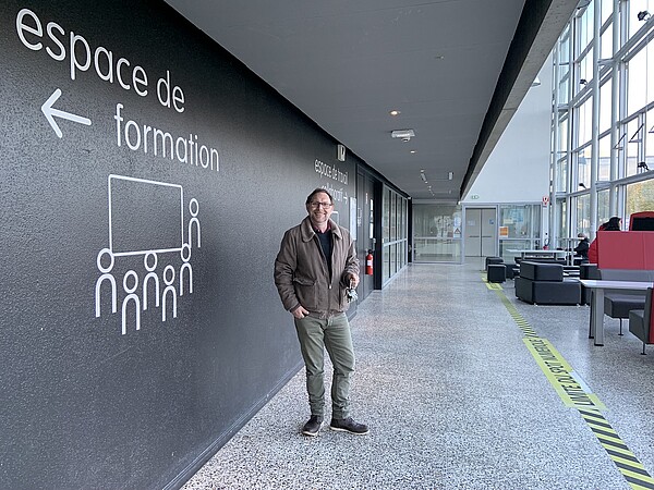 Laurent Buhl est agent logé à l'Atrium. Photo MR
