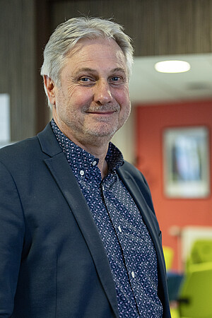 Bernard Lickel, directeur d’Espace Avenir et président de la Courroie. © Catherine Schröder/Unistra