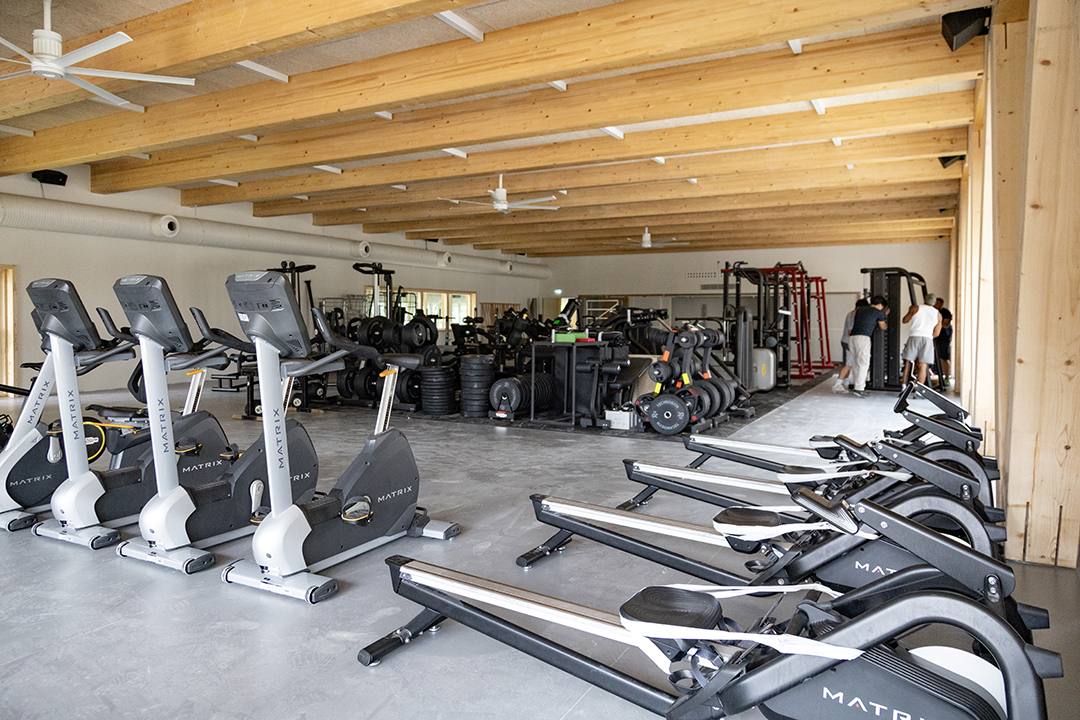 Le déménagement de la salle de cardio-training et musculation est terminé. Les équipements, dont le démontage a été nécessaire, ont été remontés dans un deuxième temps.