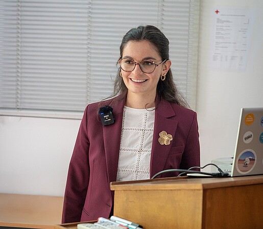 Lucie Correia est chercheuse à l'Observatoire astronomique de Strasbourg. ©Sébastien Correira