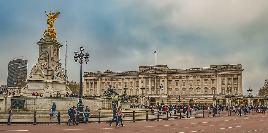 Palais de Buckingham. Crédit : CC.