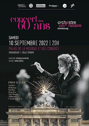 L’Orchestre universitaire de Strasbourg (OUS) a fait salle comble pour la célébration de ses 60 ans d'existence, samedi 10 septembre, au Palais de la musique et des congrès.