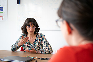 Elise Bottazzi est ingénieure de formation du pôle Lansad. © Maxime Lantz