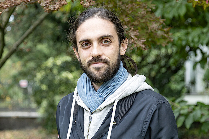 Enzo Jugieau est chargé de projet Biodiversité et plan d’éco-gestion depuis mars 2024. © Catherine Schröder / Unistra