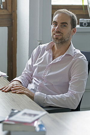 Mathieu Lorenzo est médecin généraliste à Mulhouse. ©C. Schröder/Unistra