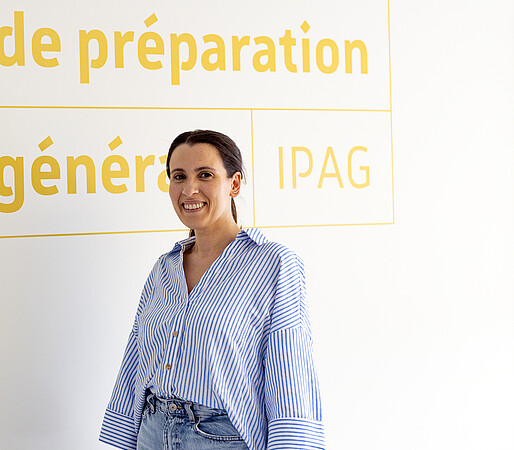 Sanae Lakbir, responsable de scolarité de l’Institut de préparation à l'administration générale (Ipag). © Schroder/Unistra