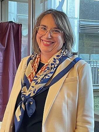 Frédérique Berrod, présidente de l'Université de Strasbourg. © DR.