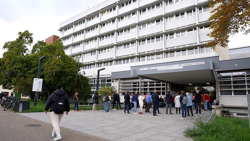 Le bâtiment de l'UFR Math-Info inauguré après 3 ans de travaux