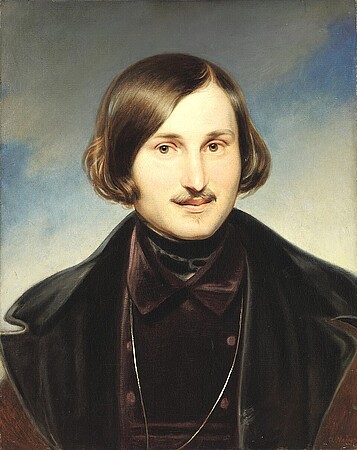 Portrait de Nicolas Gogol réalisé par Otto Friedrich Theodor von Möller. ©Tretyakov Gallery