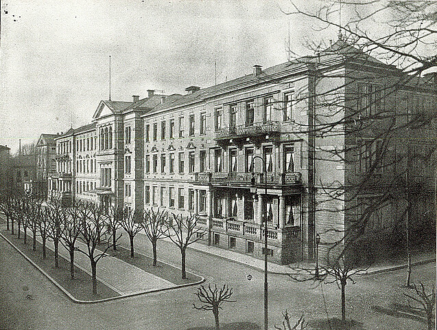 Photographie de la clinique médicale A, 1923. © ADHVS.