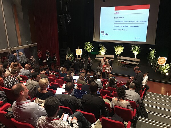 Le séminaire annuel d'Artiès, l'association des directeurs et cadres de l'immobilier de l'ESR, organisé à Poitiers en 2022. © DR