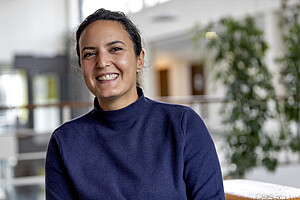 Lauren Bakir est juriste, rattachée au laboratoire Droit, religion, entreprise et société (Dres). © Catherine Schröder / Unistra