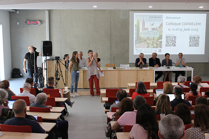 Le colloque international de la Copirelem a réuni à Strasbourg 200 formateurs du premier degré en mathématiques, du 11 au 13 juin 2025. © DR