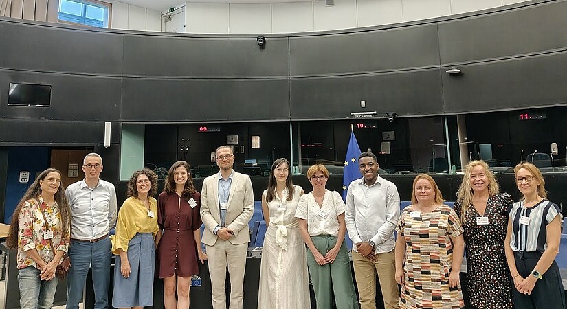 Les oratrices et orateurs de la conférence du 30 juin au Parlement européen. ©Teresa Geislinger