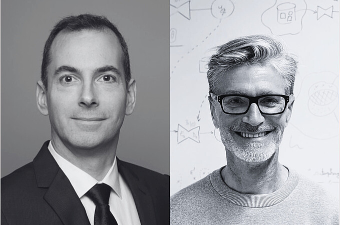 Mathieu Anard et Jean-Marc Deltorn. © DR