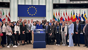 Une session au Parlement européen, le 28 mars,  a permis aux médecins ukrainiens d’exprimer leurs besoins et d’échanger avec plusieurs spécialistes français. © DR