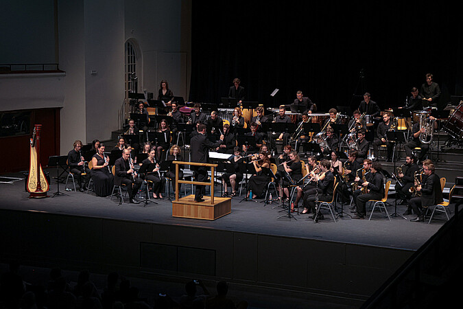 Concert devant une salle comble avant de s'envoler vers la Corée du Sud pour l'OHJS. © Romain Bicard