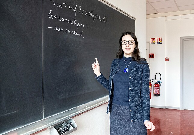 Laure Marêché est chercheuse à l’Institut de recherche mathématique avancée. ©Catherine Schröder/Unistra