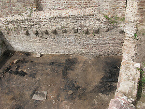 À Châtenois, des fouilles menées pendant dix ans ont permis d’attester l’origine criminelle d'un incendie survenu en marge de la bataille voisine de Scherwiller, en mai 1525. © Jean-Jacques Schwien