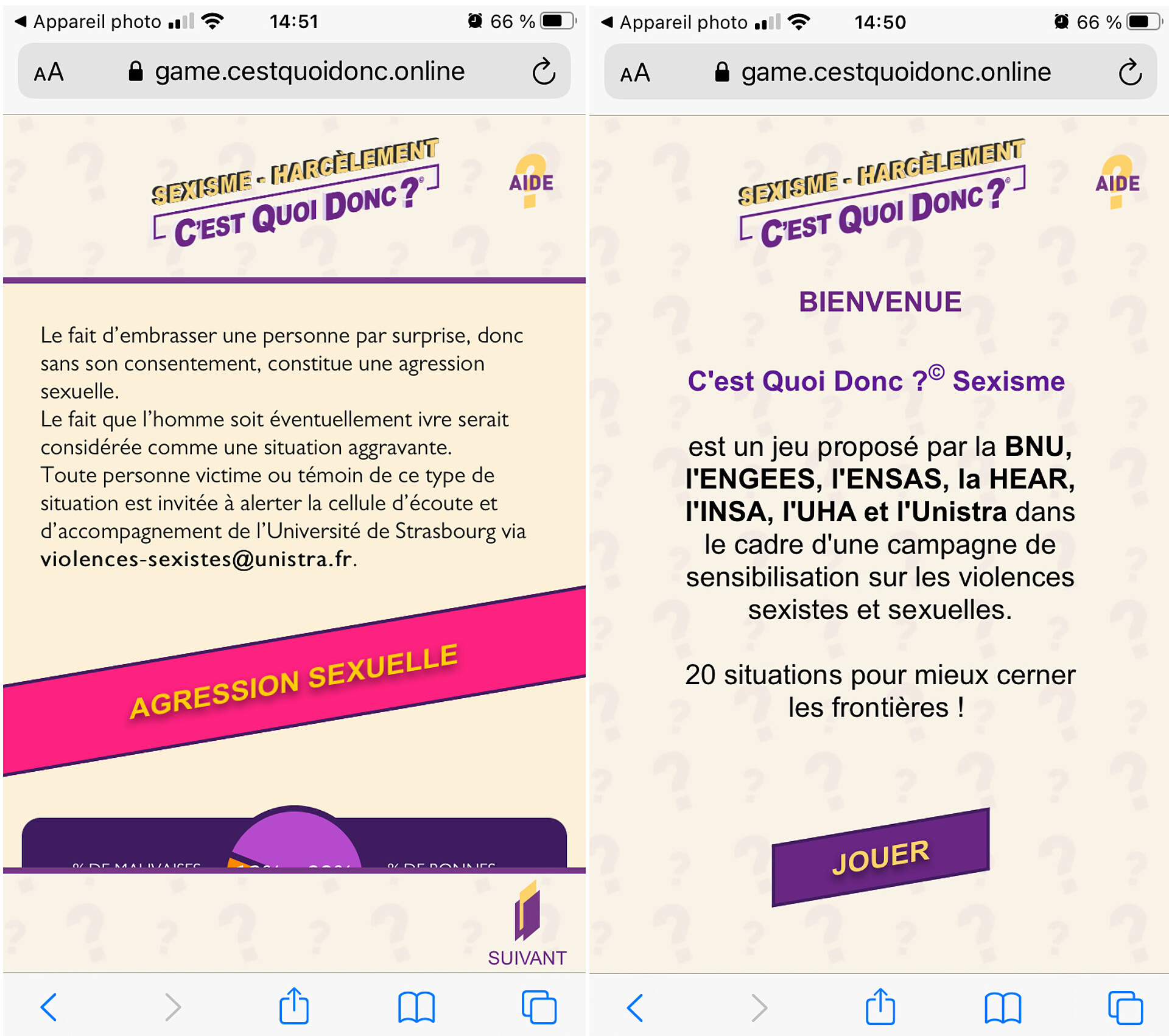 Les Enseignements Du « Jeu Sérieux » Consacré à La Sensibilisation Aux ...