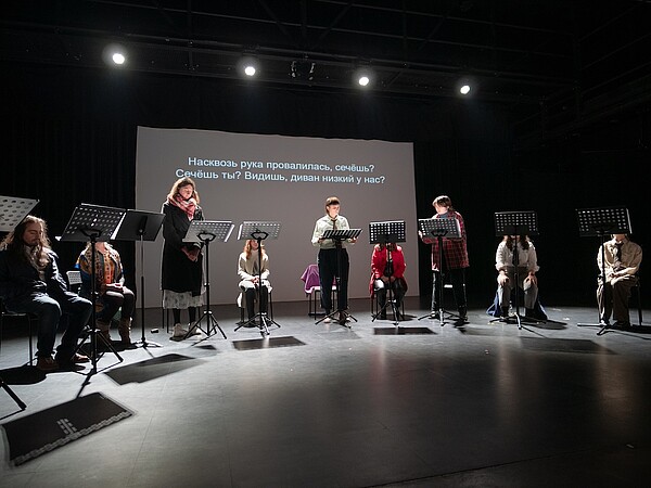 Echo de Lioubimovka en représentation à Strasbourg. © DR.