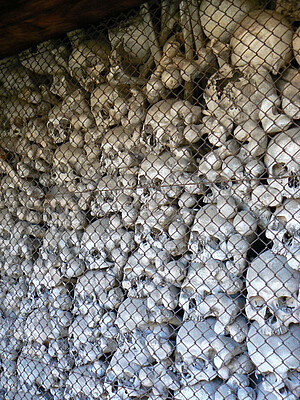 À Epfig, comme ailleurs, l'ossuaire est issu des vidanges successives de cimetières. © Jean-Jacques Schwien