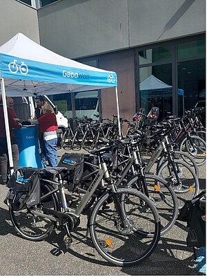 20 vélos électriques ont été mis à disposition pendant le mois de mai. © DR